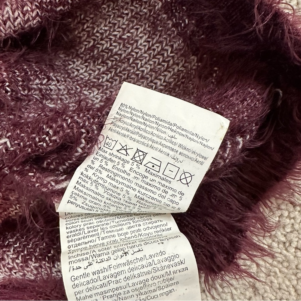 Vero Moda Burgundy Tiger Sweater - Picture 9 of 15